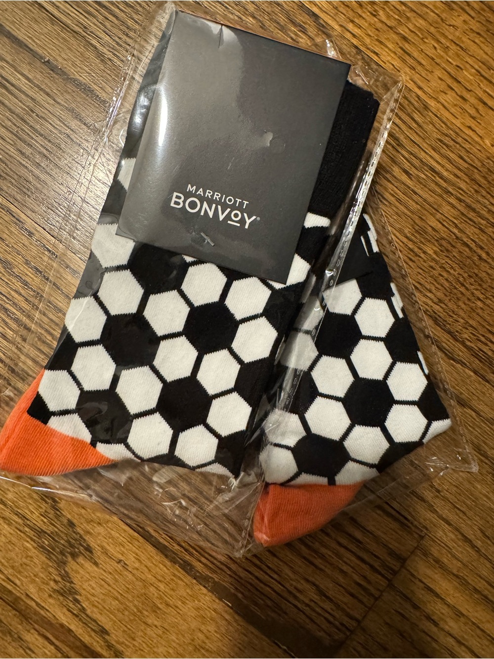 FIFA World Cup Soccer Crew Socks x2 Marriott Bonvoy NWT
